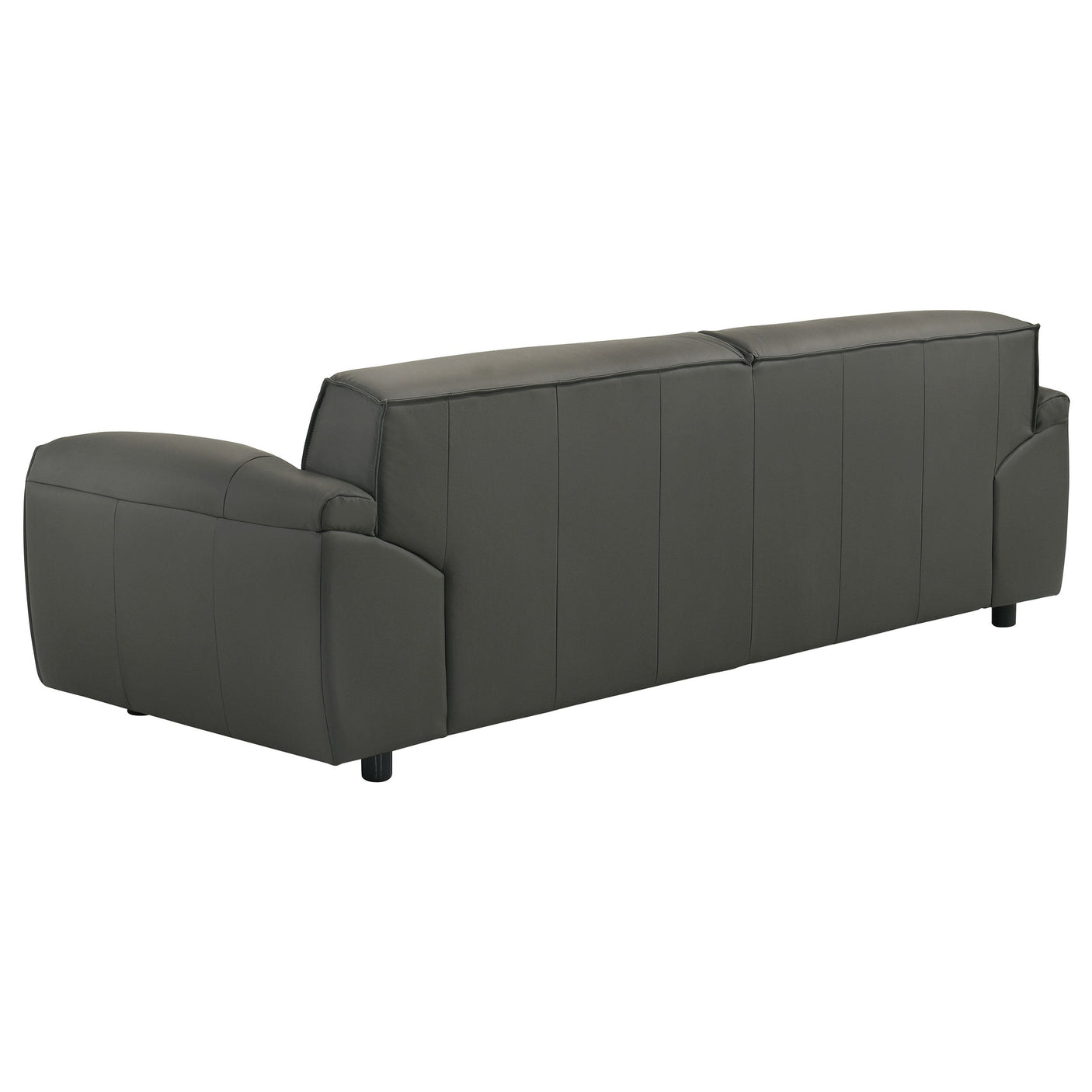 Buxton Top Grain Leather Upholstered Sofa