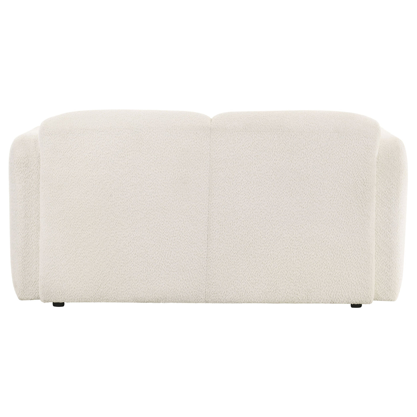 Dorset Fabric Upholstered Round Track Arm Loveseat