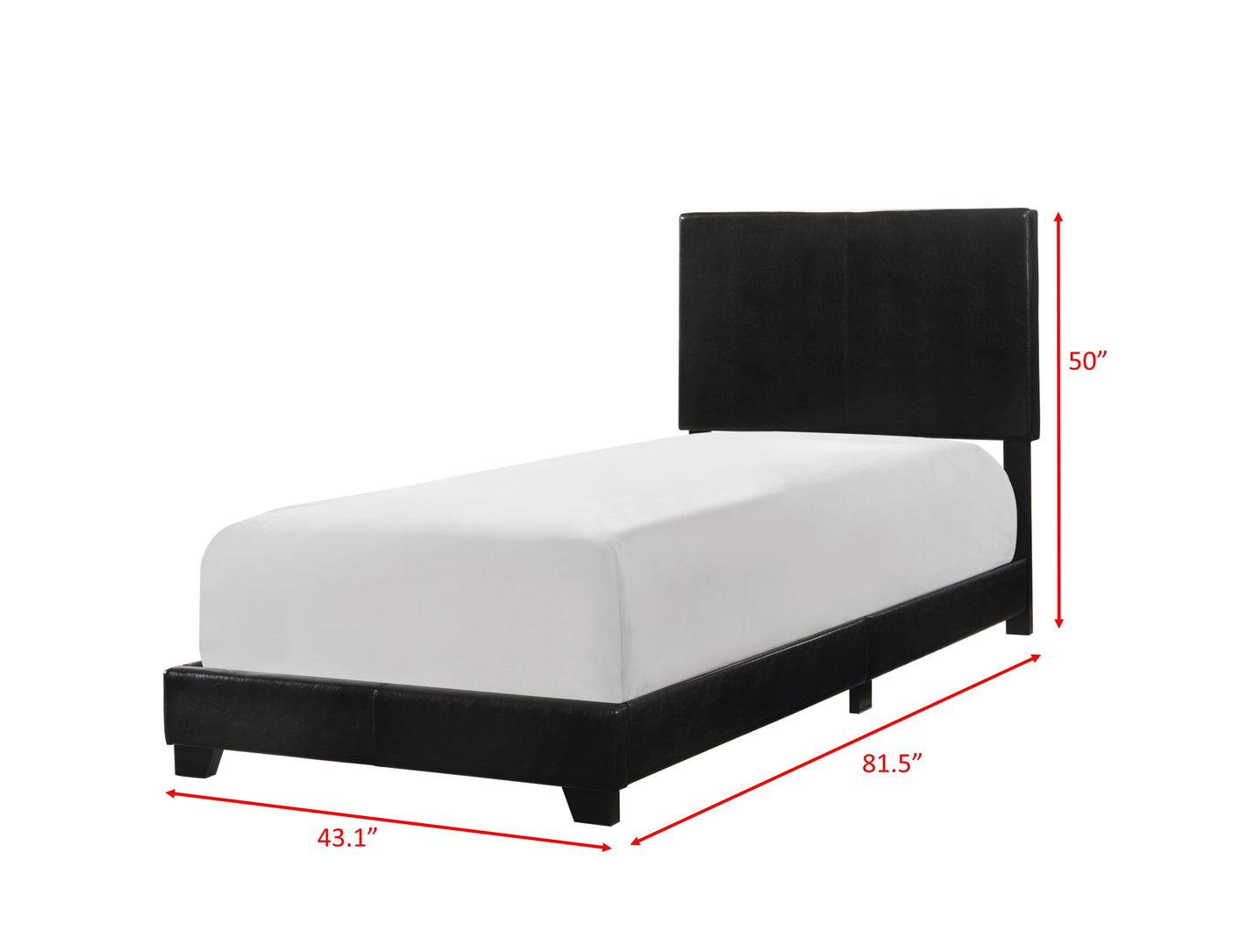 Erin Bed Black