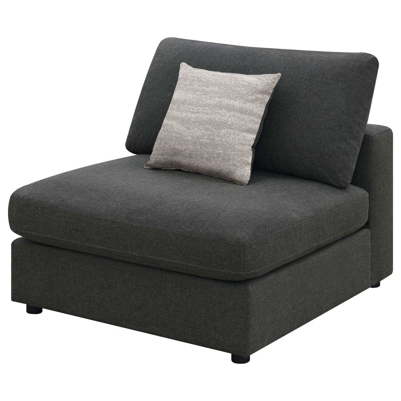 Serene Upholstered Armless Chair
