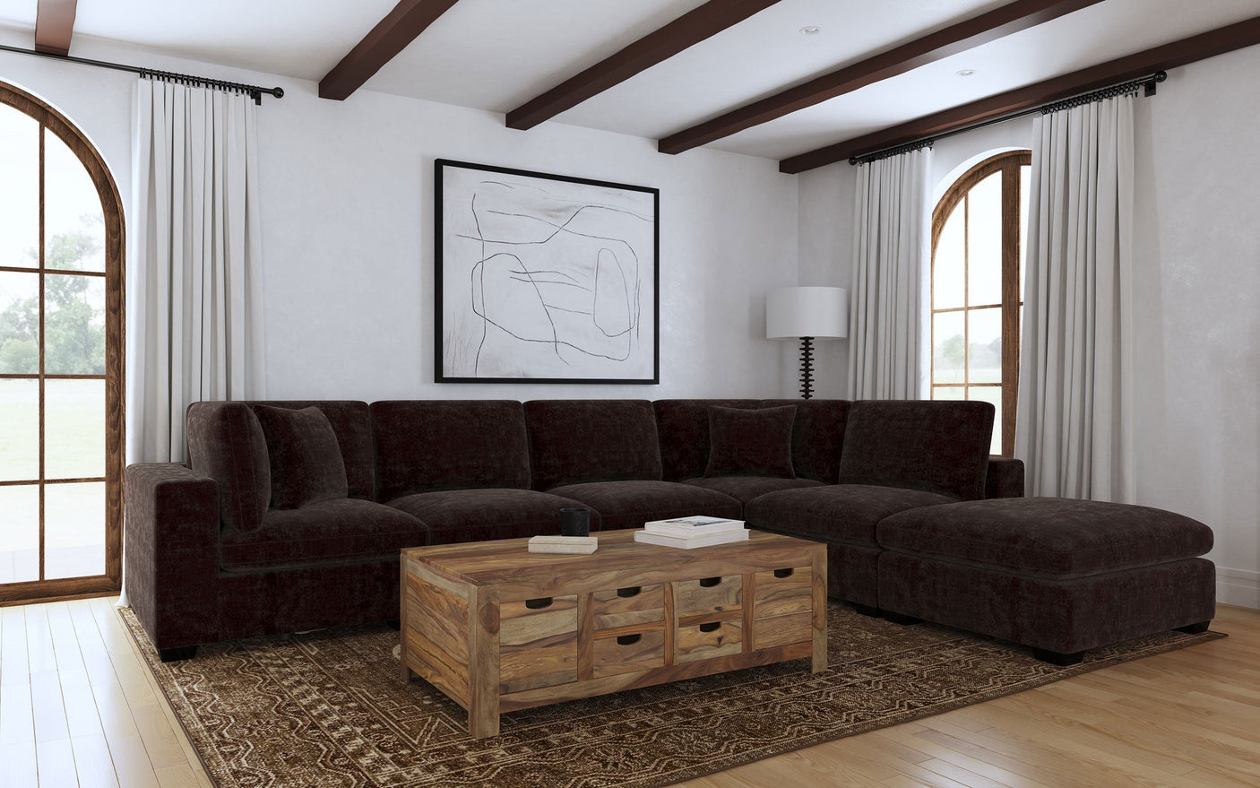 Lakeview Upholstered Armless Chair