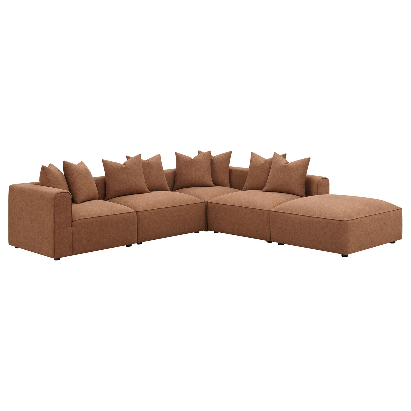 Jennifer Square Upholstered Ottoman