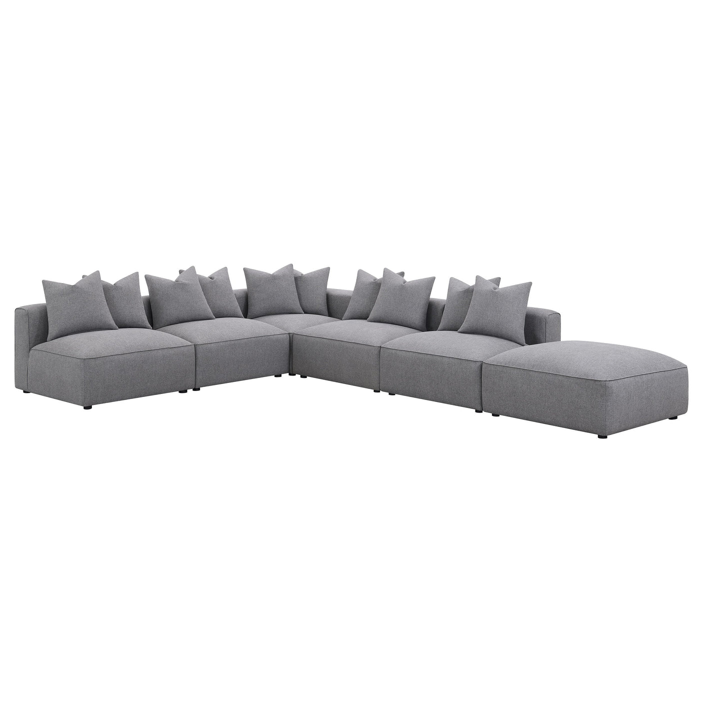 Jennifer Square Upholstered Ottoman