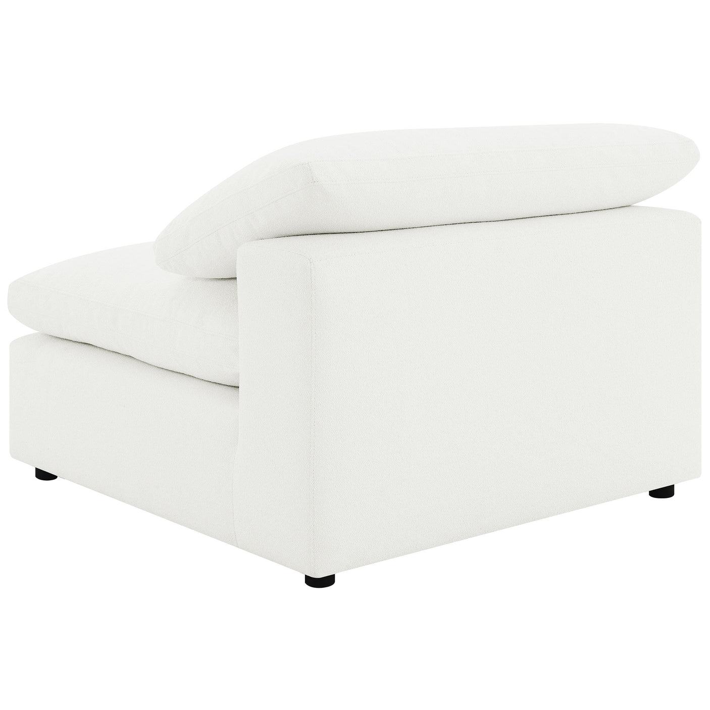 Raleigh Boucle Upholstered Armless Chair