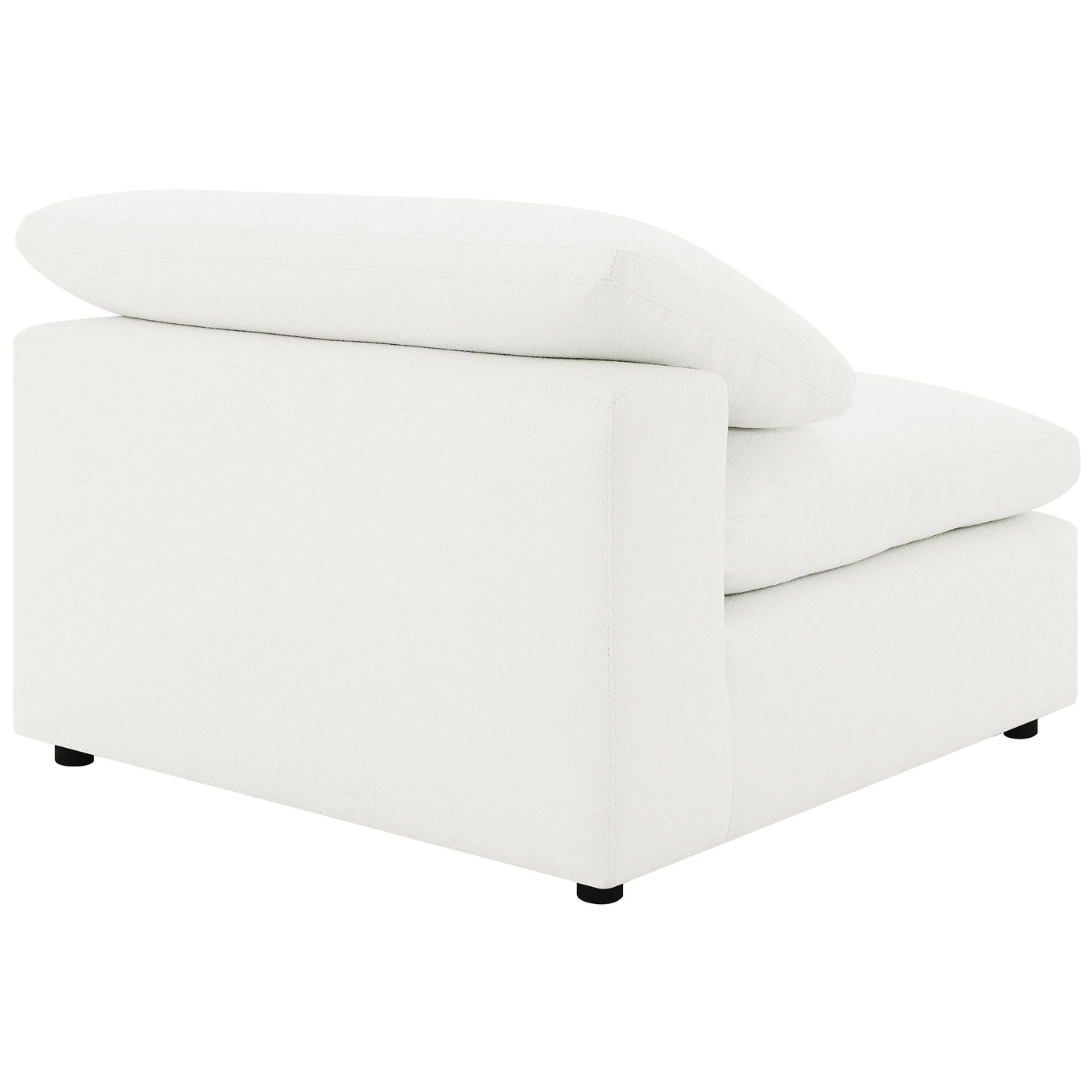 Raleigh Boucle Upholstered Armless Chair