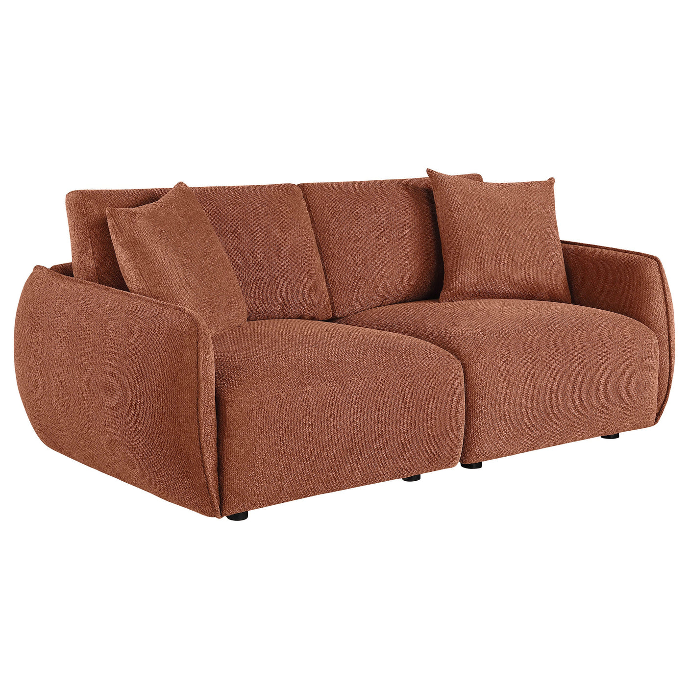 Elysia Chenille Upholstered Modular Lounge Loveseat