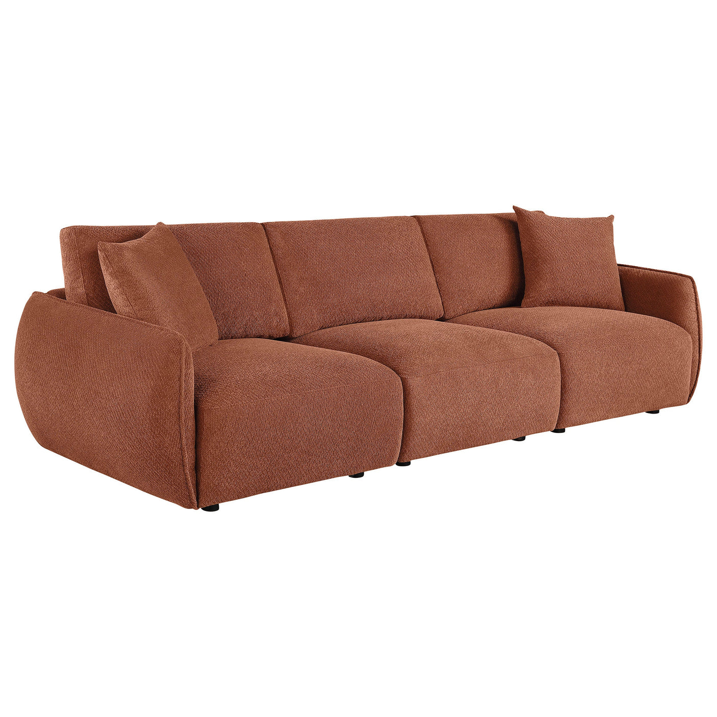 Elysia Chenille Upholstered Modular Lounge Sofa