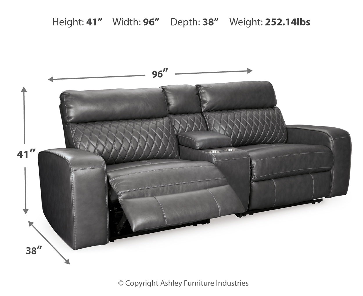 Samperstone Reclining Sectionals