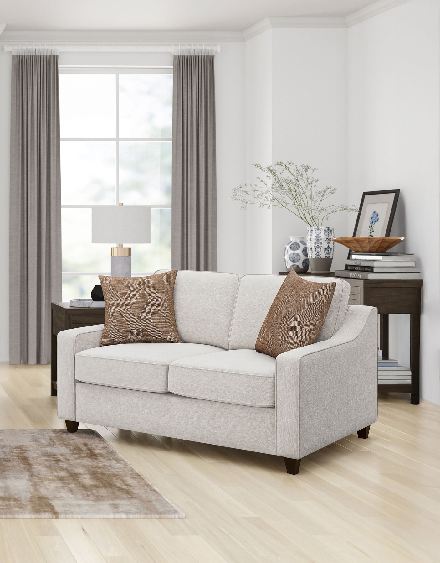 Christine Stationary Loveseats