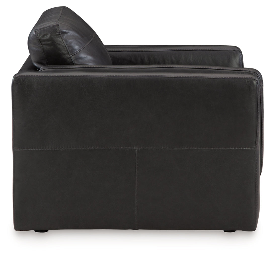 Amiata Chair and Ottoman