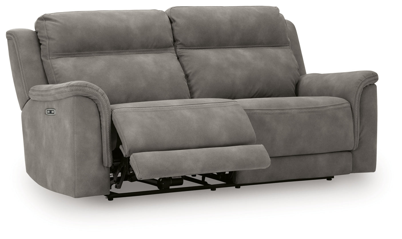 Next-Gen Durapella 2 Seat Power Reclining Sofa Adjustable Head Rest by Ashley