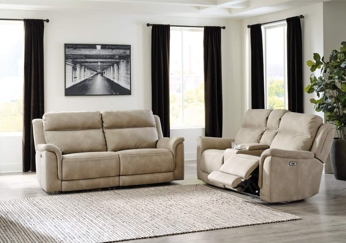Pella Power Reclining Sofa & Loveseat