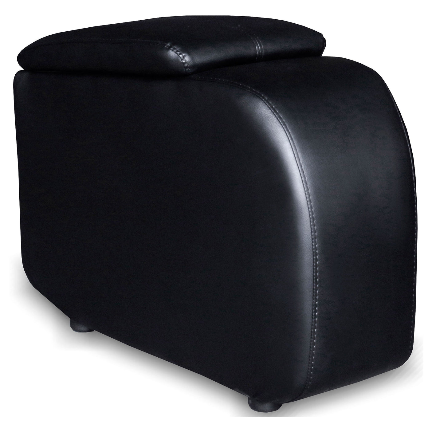 Cyrus Upholstered Home Theater Storage Wedge Console
