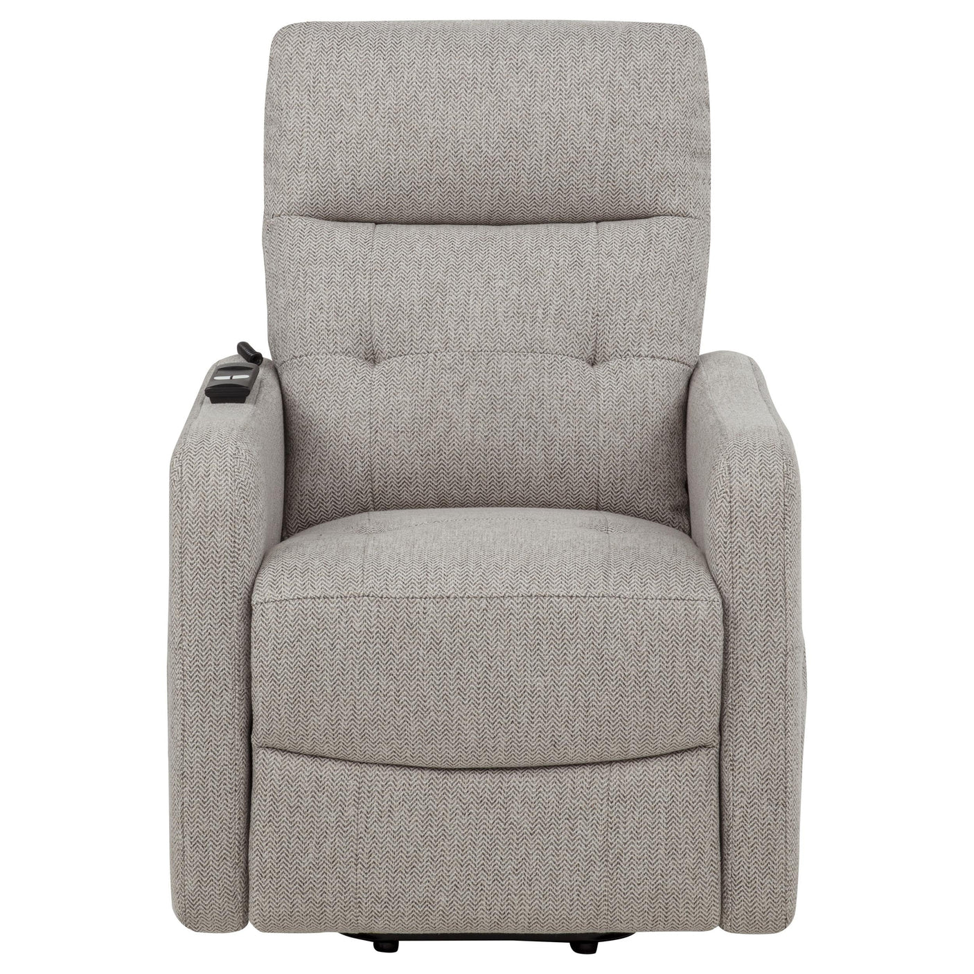 Dayes Upholstered Power Lift Recliner Chair Taupe