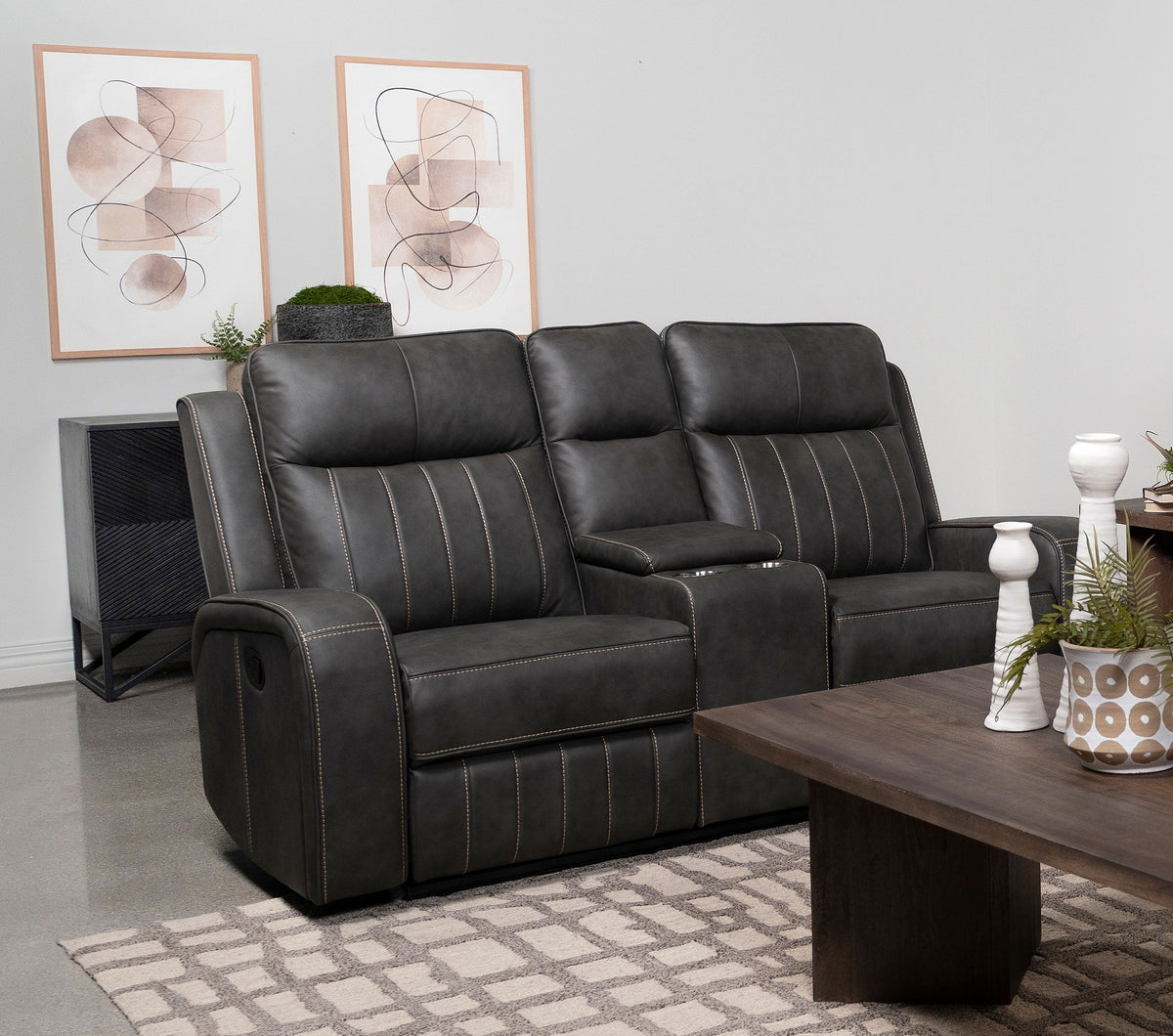 Raelynn Reclining Loveseats