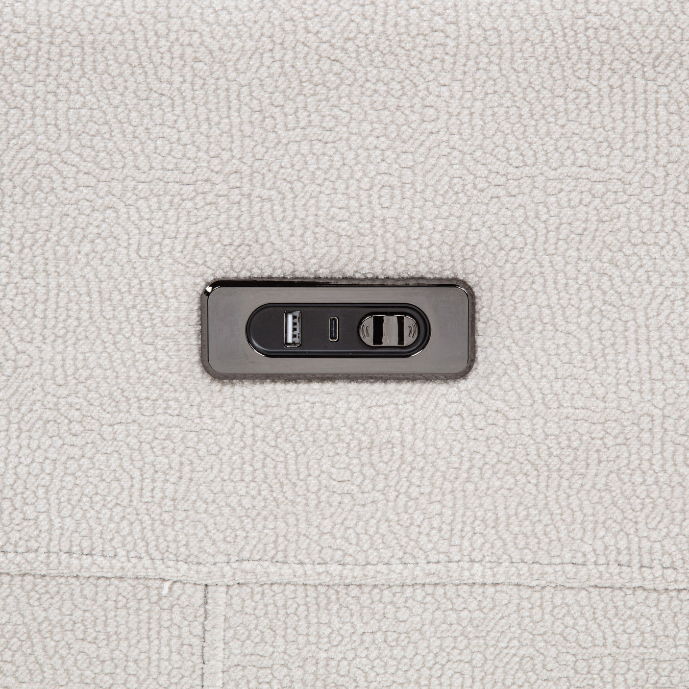 Kennett Chenille Upholstered Power Reclining Loveseat