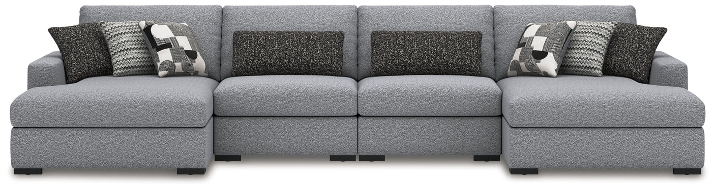 Bealton 4-Piece Sectional with Double Chaise