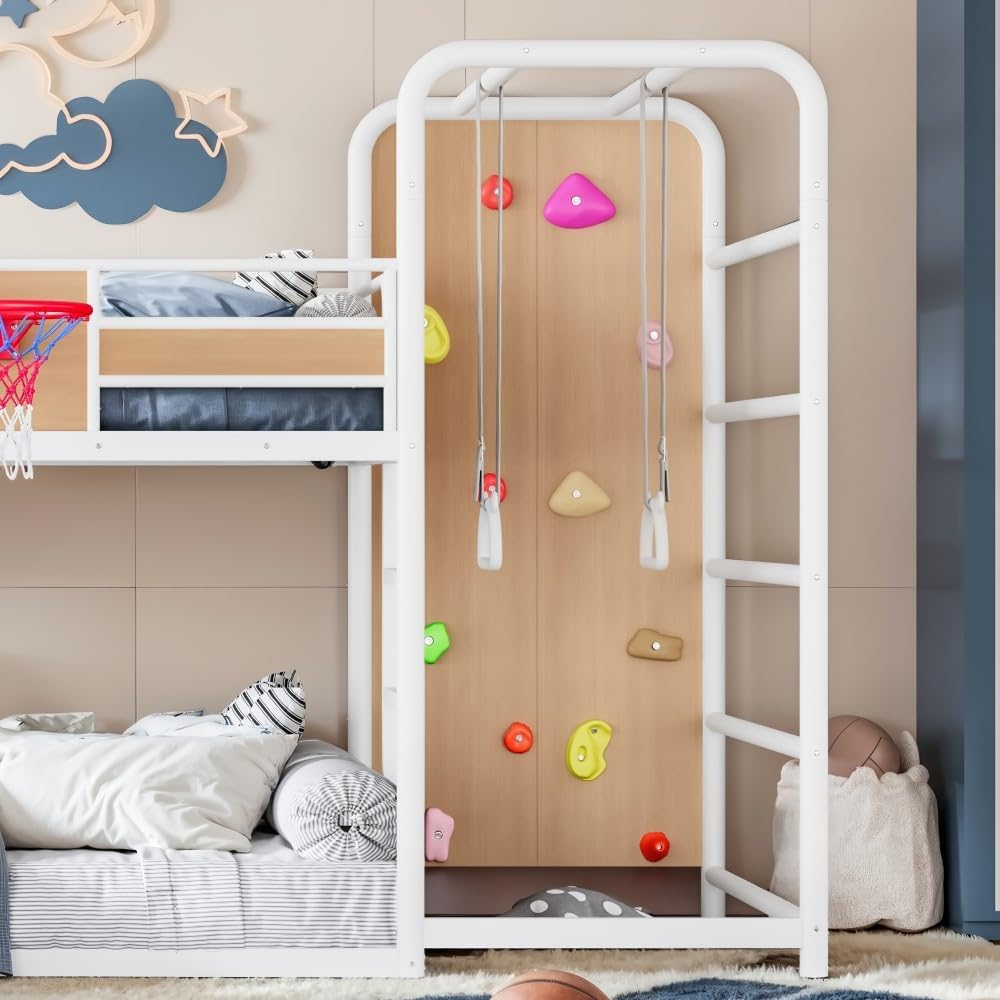 Sports Loft Bunk Bed - White