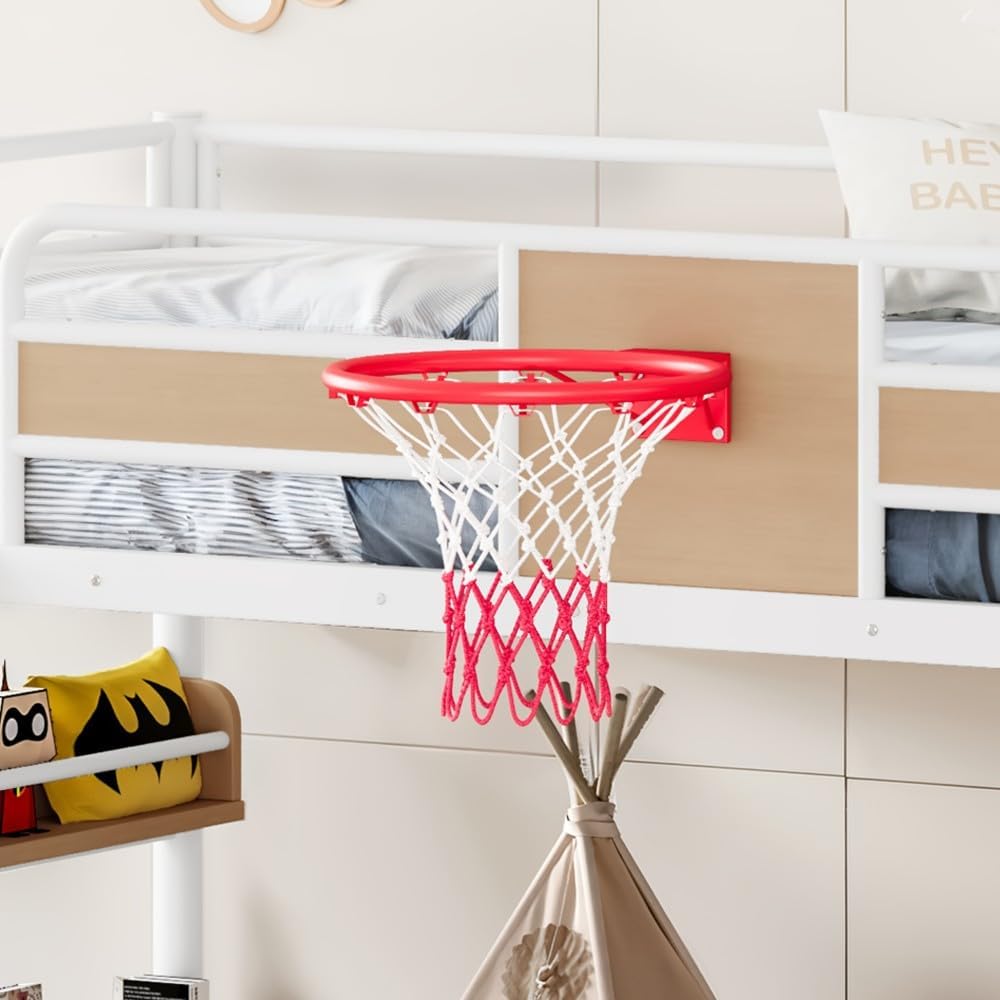 Sports Loft Bunk Bed - White