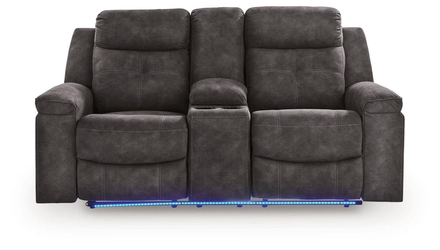 Brysonview DBL Reclining Loveseat w/Console