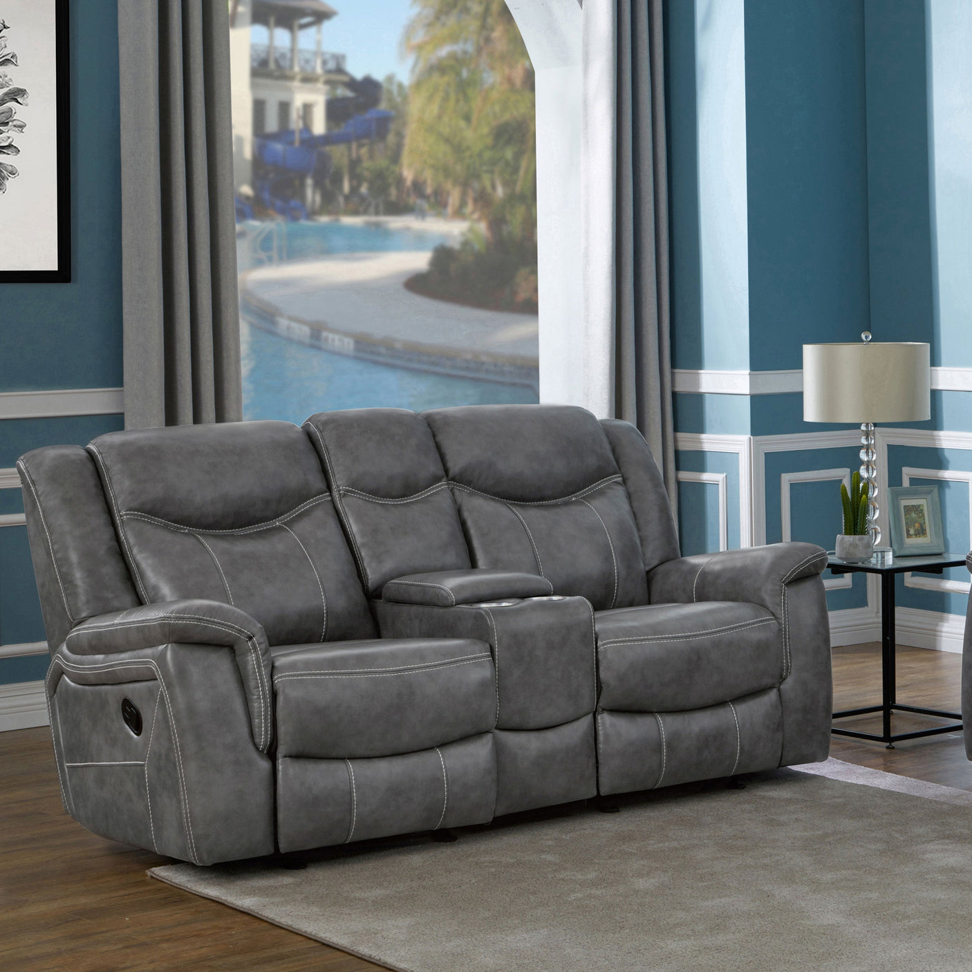 Conrad Reclining Loveseats
