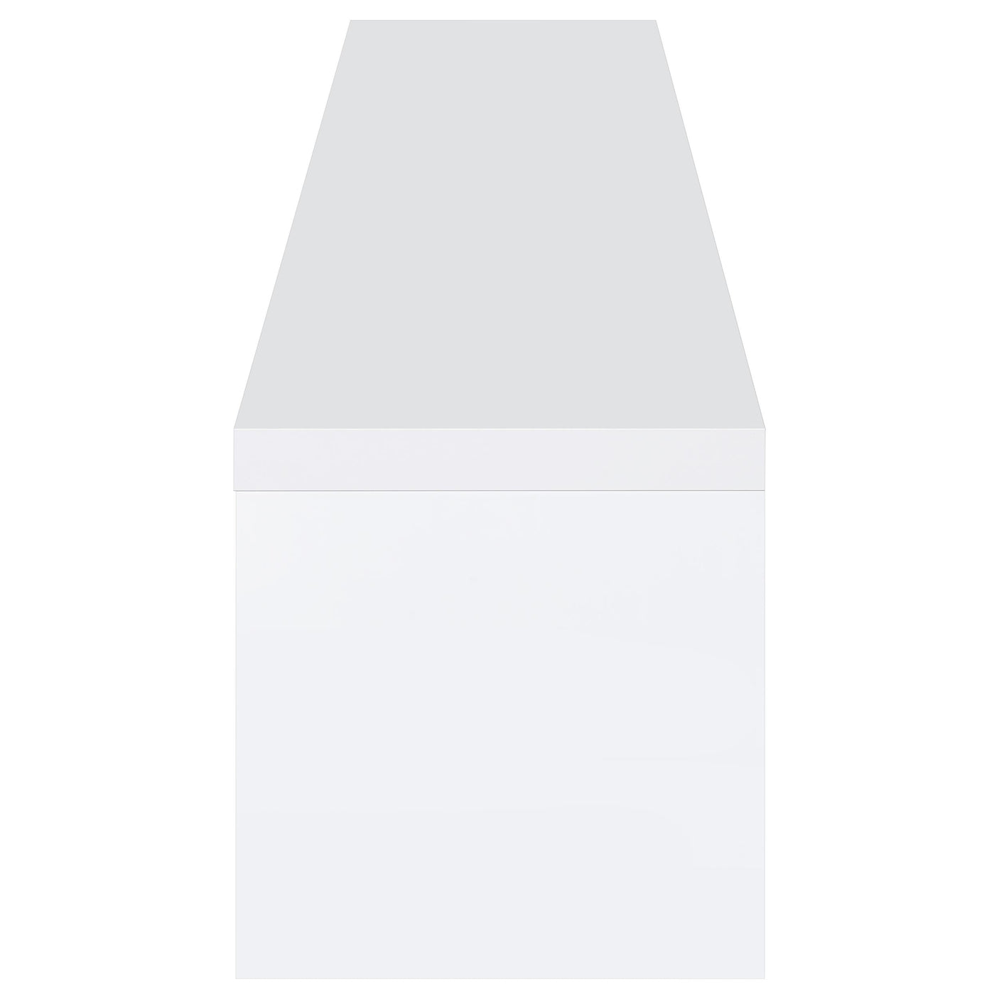 Jude 3-piece 71-inch TV Entertainment Center White High Gloss