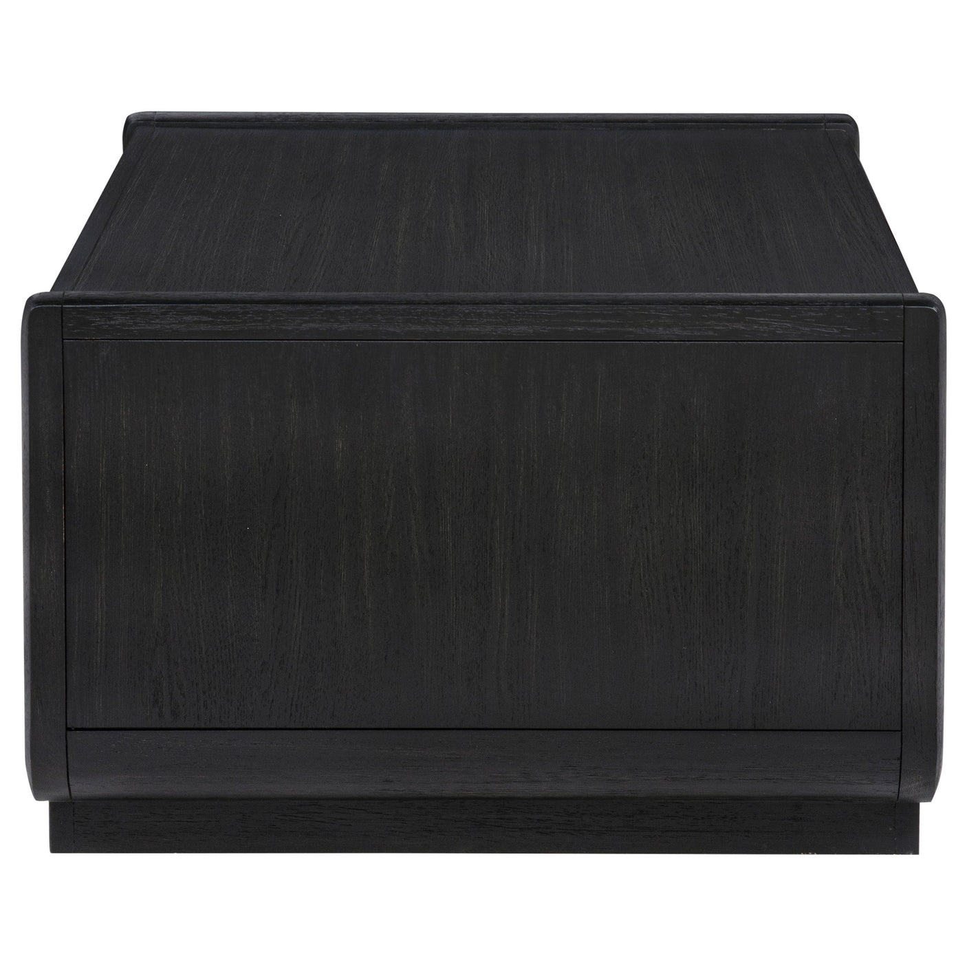 Leandro 2-drawer Wood Cocktail Coffee Table Burnished Black