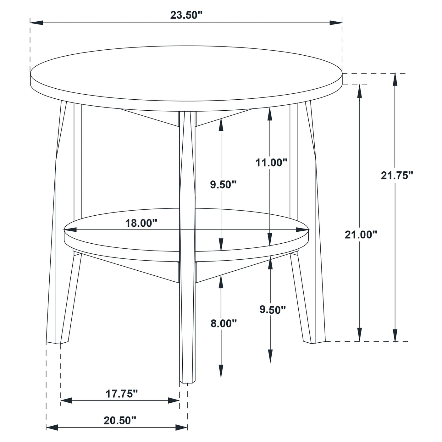 Bradley End & Side Tables