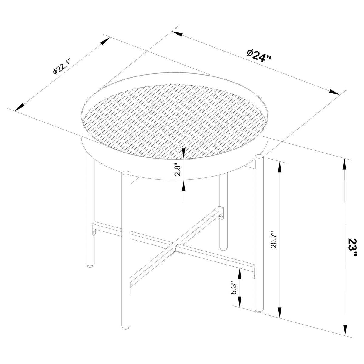 Ozella End & Side Tables