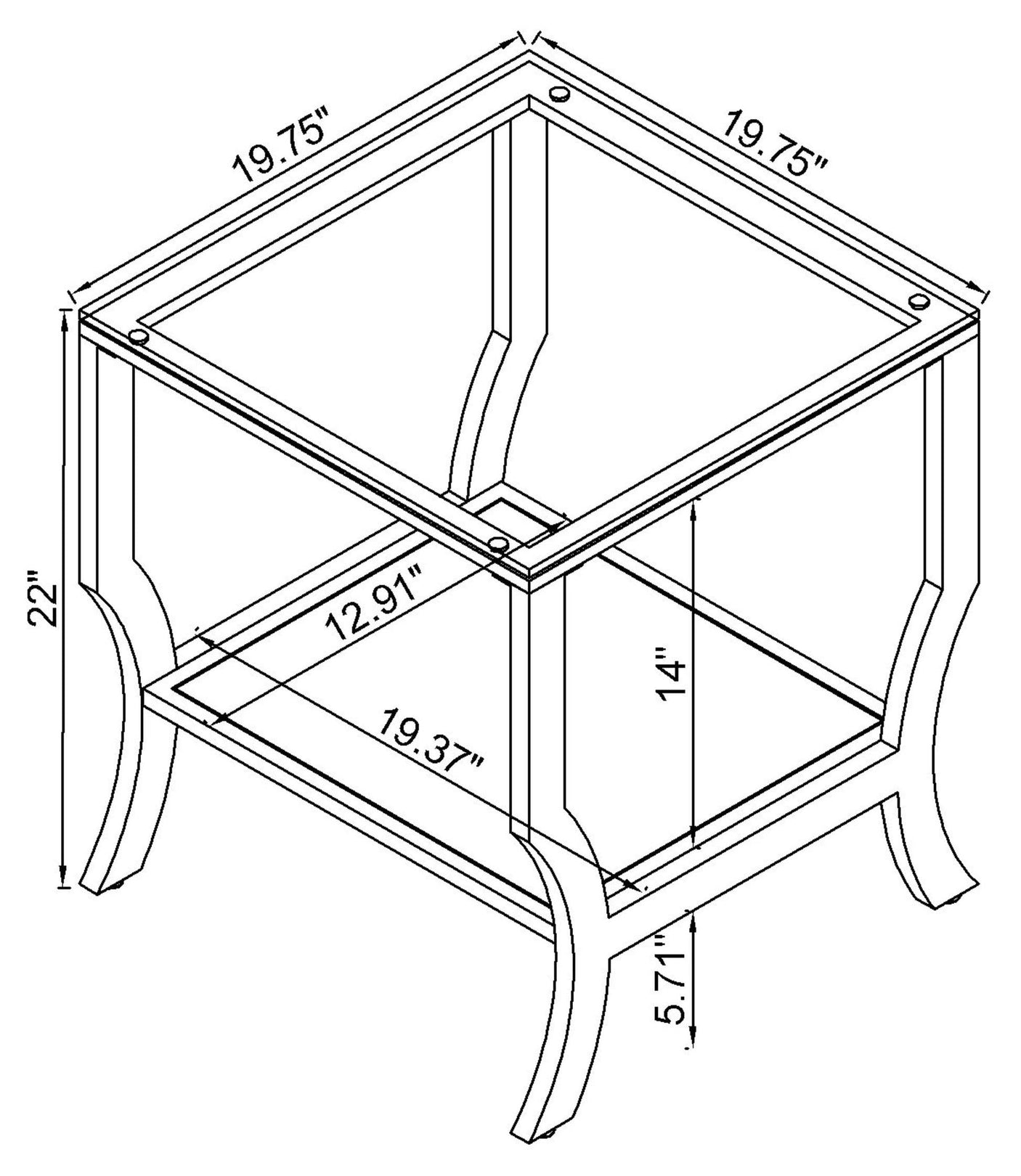 Saide End & Side Tables