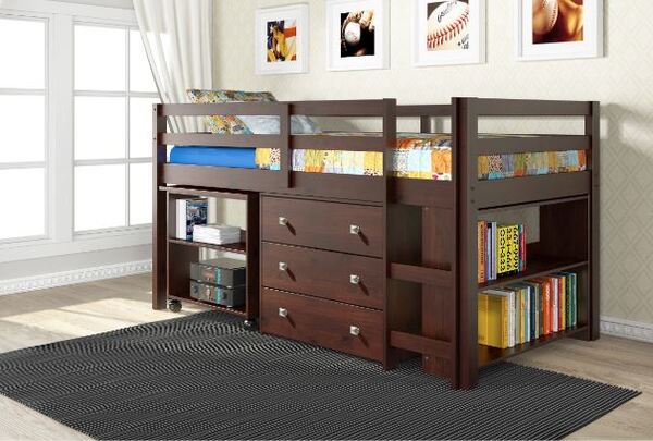 Zane Low Loft Bed