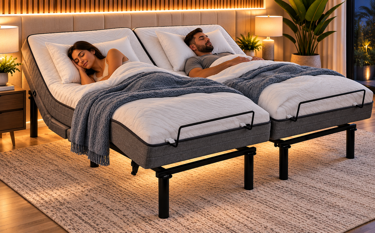 Cloud Adjustable Bed Base with Massage