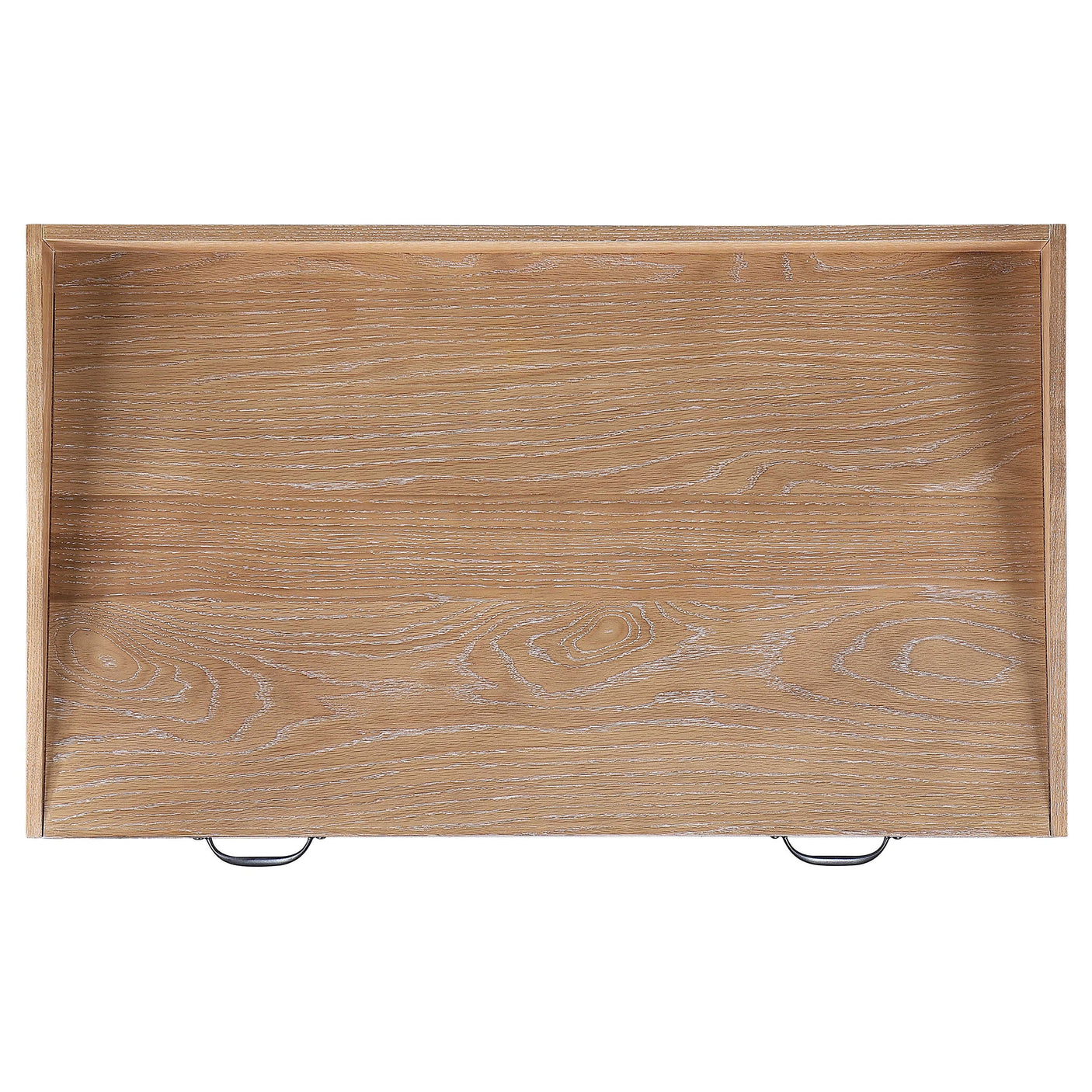 Fabian 38-inch Computer Desk with Keyboard Drawer Distressed Light Brown