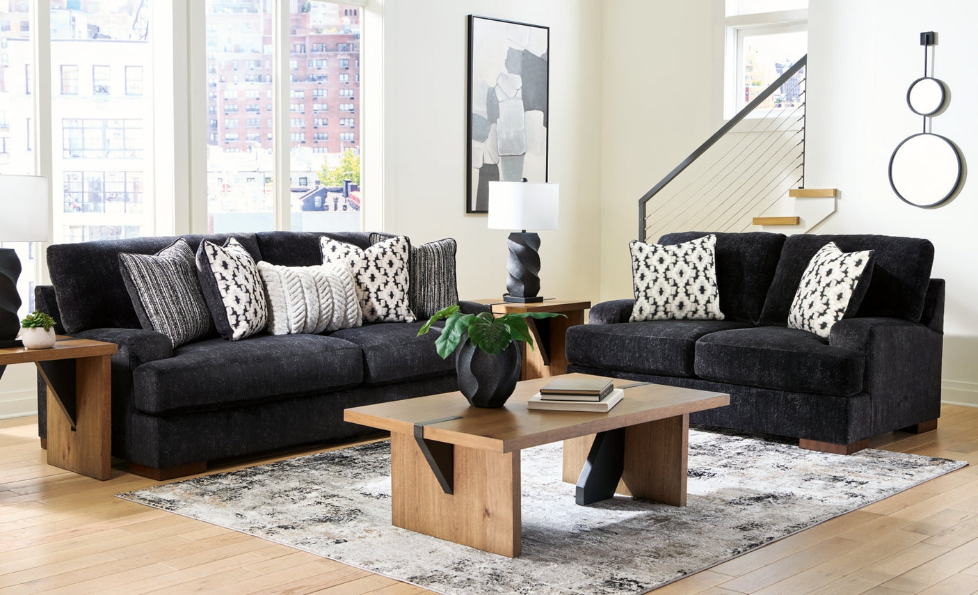 Whitmore Manor Sofa and Loveseat Living Room Set