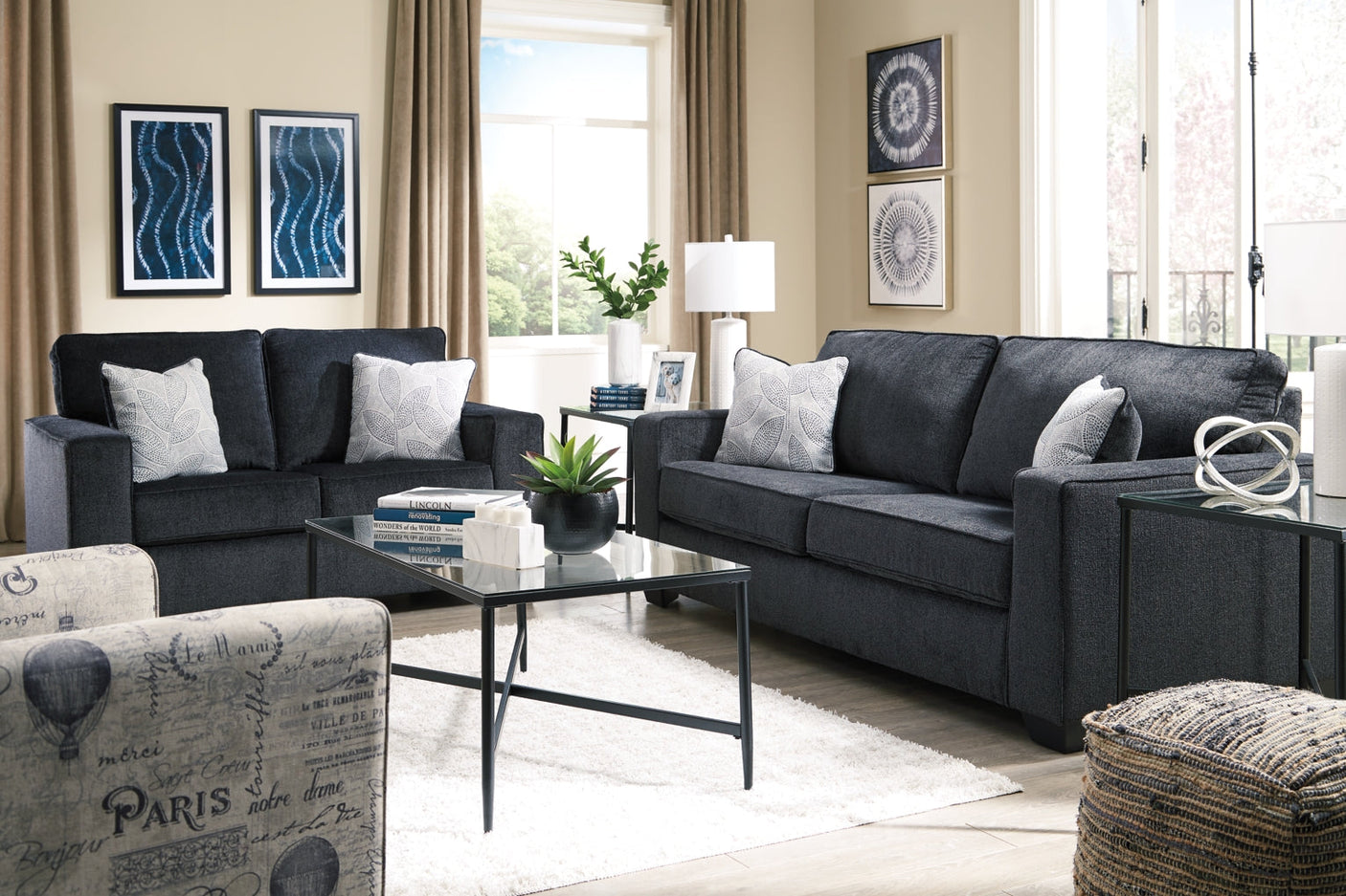 Altari Stationary Loveseats
