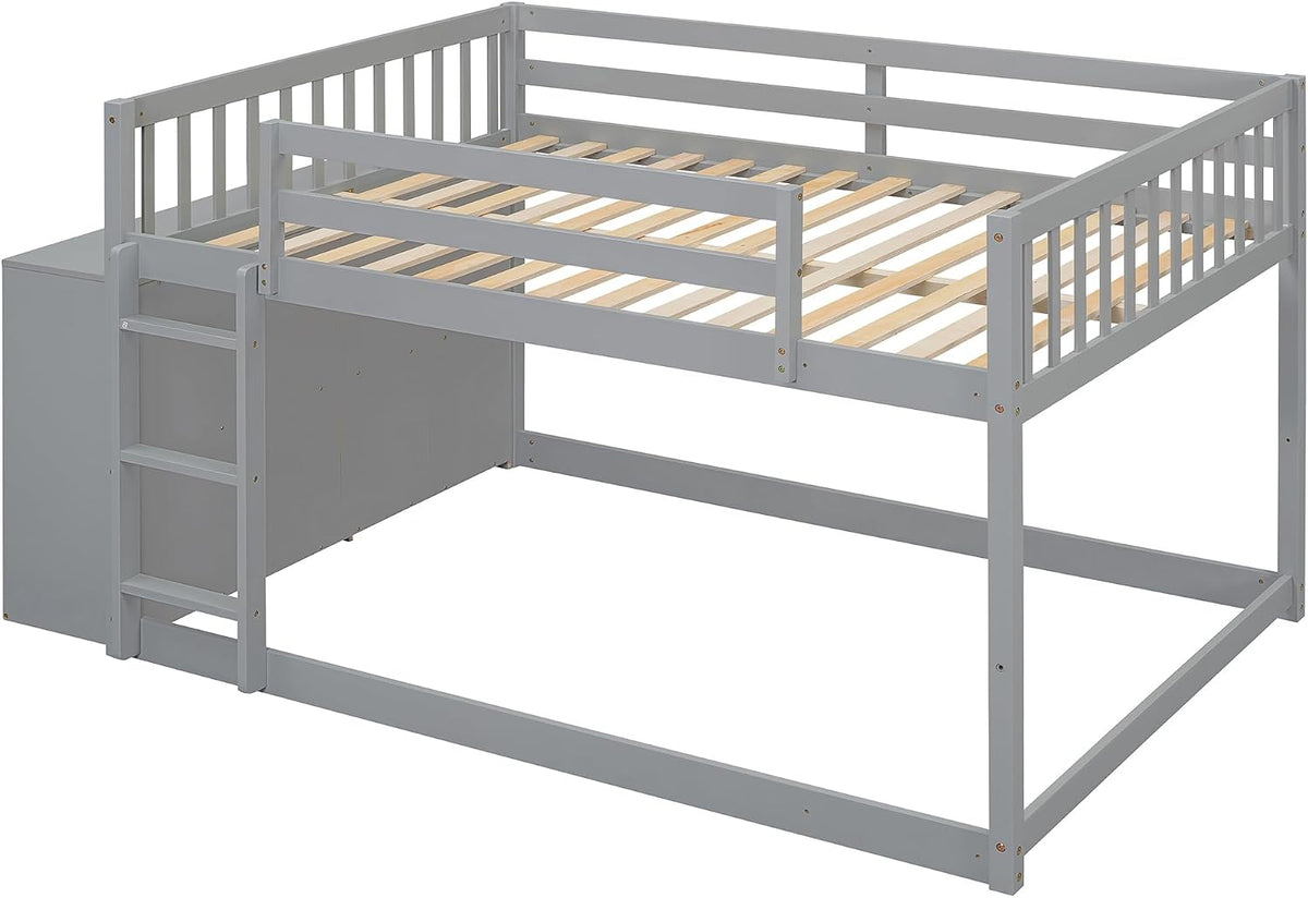 Hudson Full Over Full Bunk Bed w/ Storage