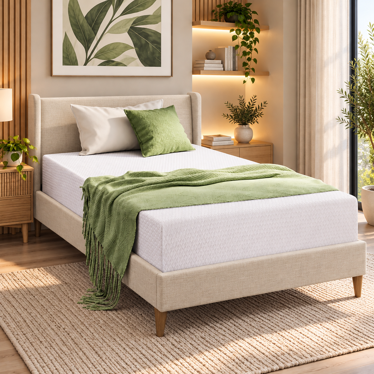 Veyra Cooling Gel Memory Foam Mattress – Medium Plush