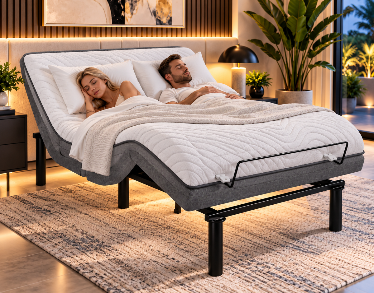 Cloud Adjustable Bed Base with Massage