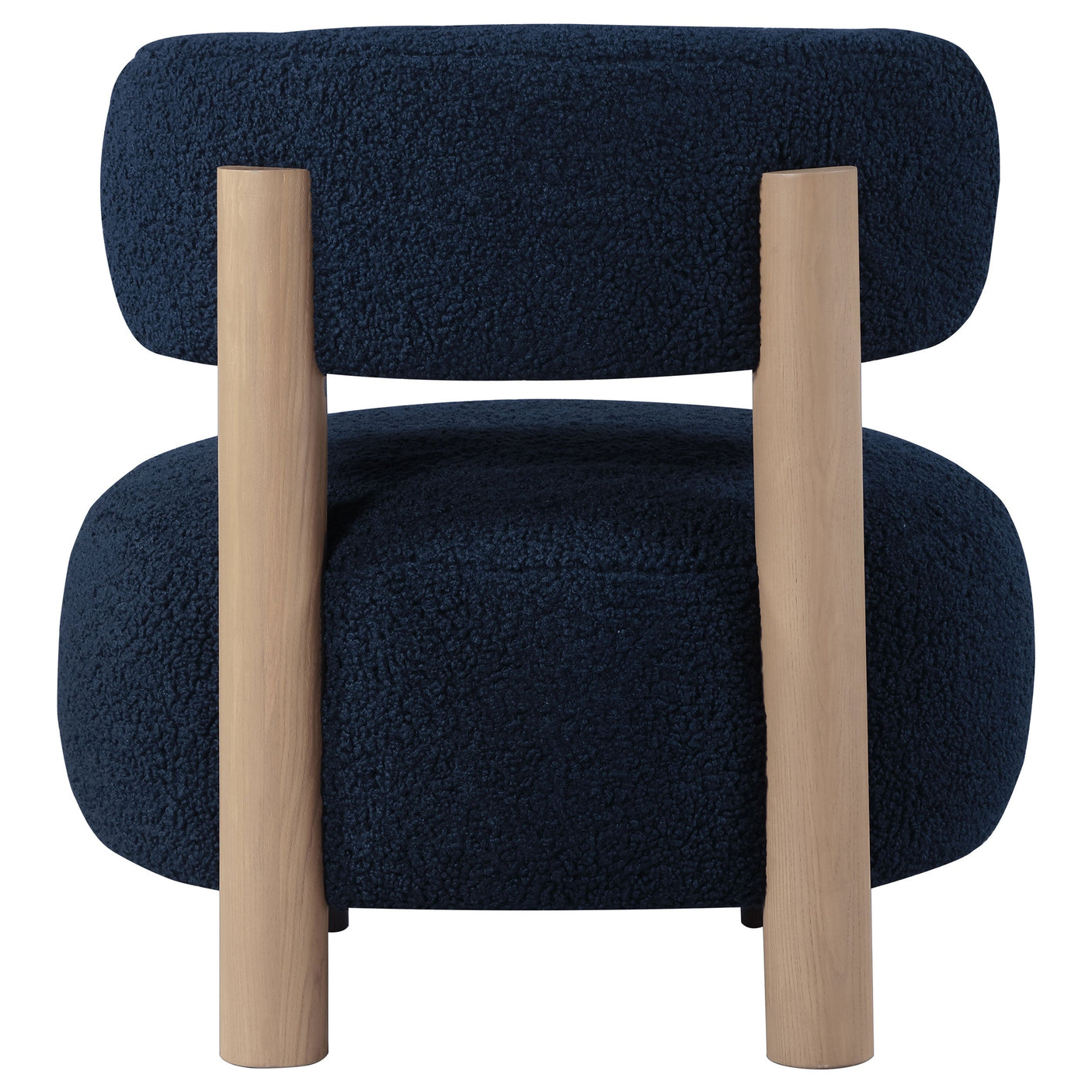 Zonie Boucle Upholstered Back Accent Chair