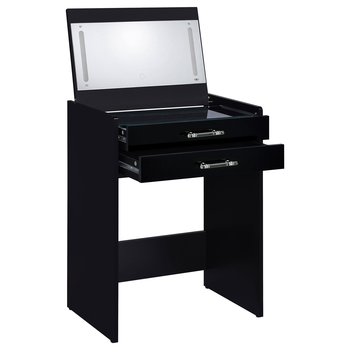 Danbury 3-drawer Makeup Vanity & Stool Set High Gloss
