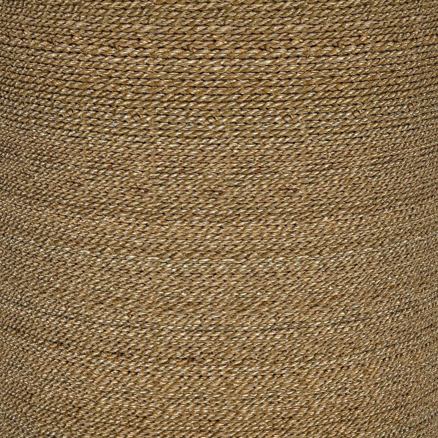 Halden Round Woven Seagrass Accent Side Table Light Brown