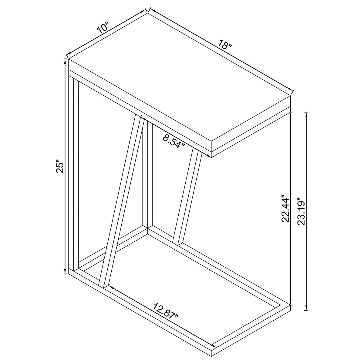 Sergio End & Side Tables