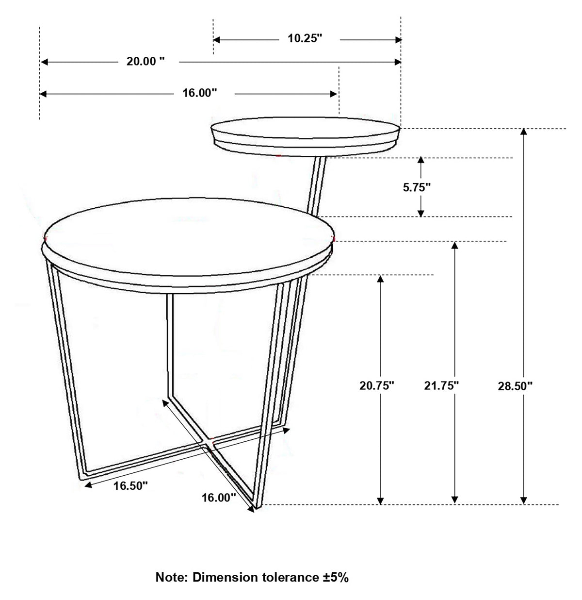 Yael End & Side Tables