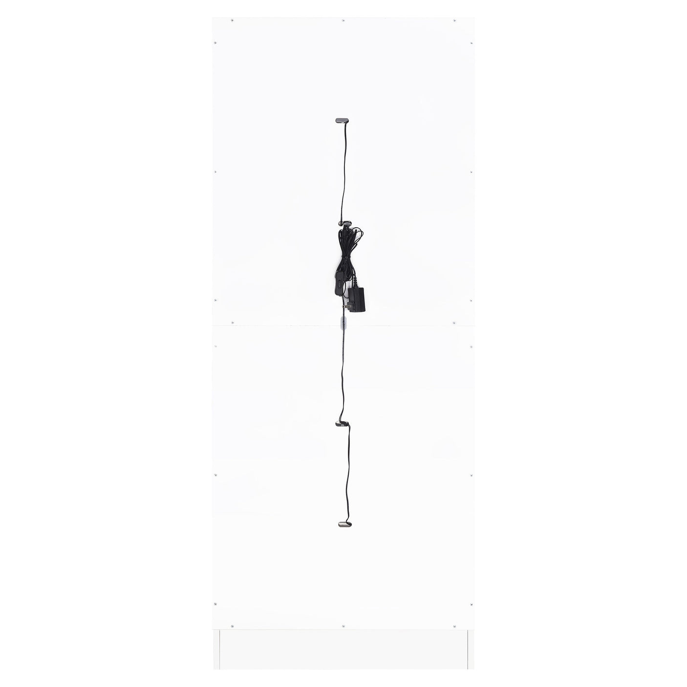 Cabra 4-door LED Curio Display Cabinet High Gloss