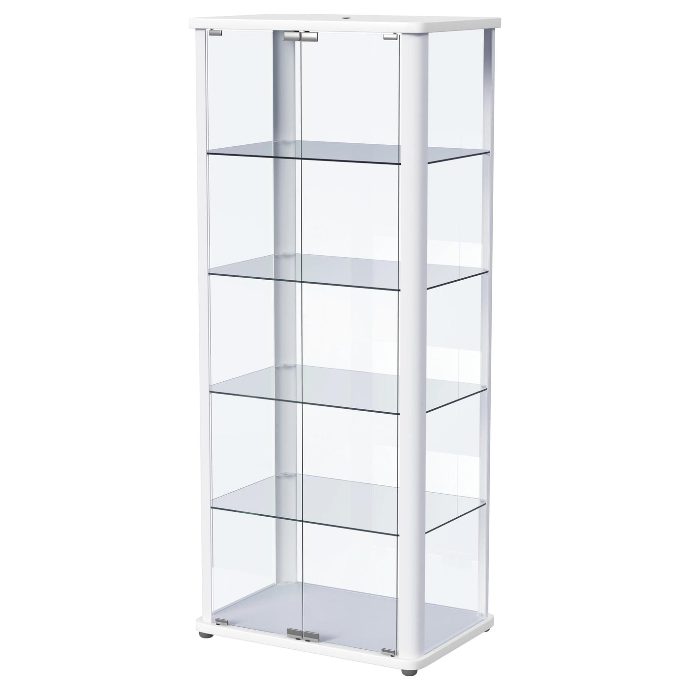 Aero 5-shelf Display Curio Cabinet with LED