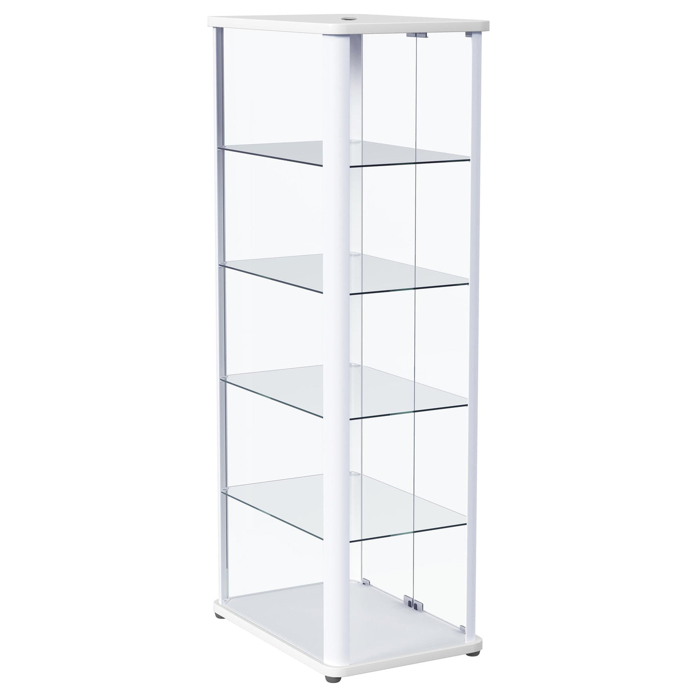 Aero 5-shelf Display Curio Cabinet with LED