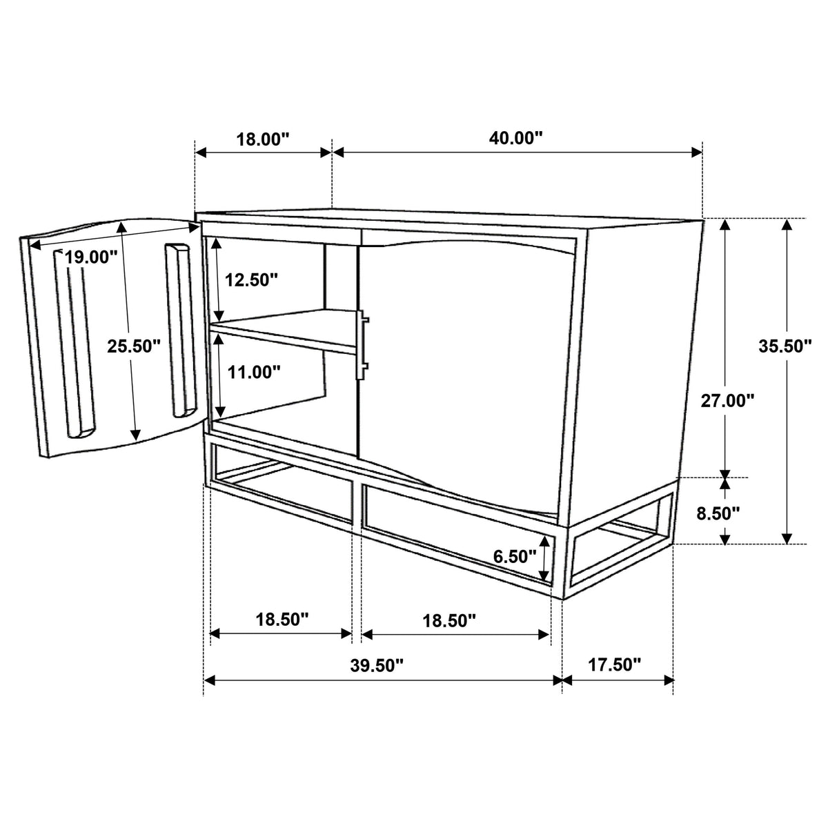 Zara Accent Cabinets