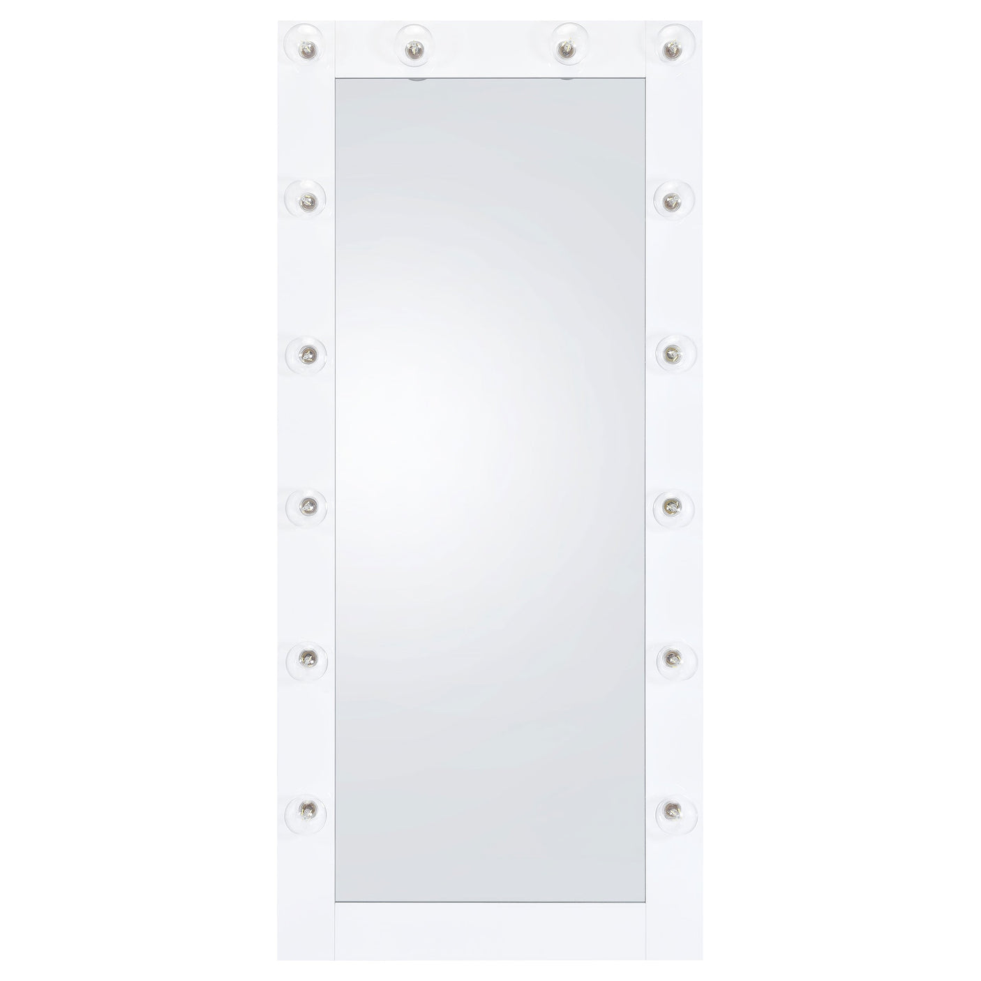 Zayan 32 x 71 Inch Floor Mirror LED ing Gloss