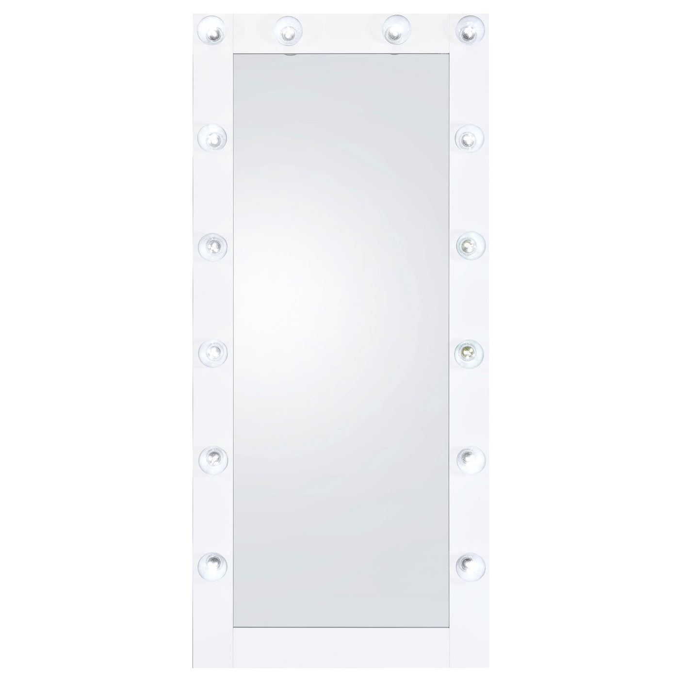 Zayan 32 x 71 Inch Floor Mirror LED ing Gloss