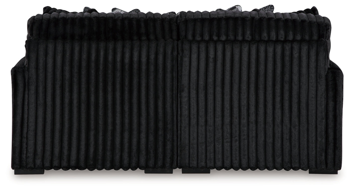 Midnight-Madness Super Chaise Loveseat